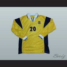 Load image into Gallery viewer, 2002-2003 Style Ukraine National Team Home Yellow Long Sleeve Soccer Jersey