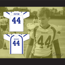 Load image into Gallery viewer, Connor Payton 44 Liberty Christian School Warriors White Football Jersey