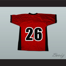 Load image into Gallery viewer, Jimmy Silverfoot 26 Crooked Arrows Red Lacrosse Jersey Crooked Arrows