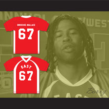 Load image into Gallery viewer, East/West College Bowl Tyroil Smoochie-Wallace 67 East Football Jersey Key & Peele