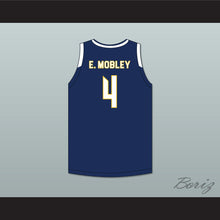 Load image into Gallery viewer, Evan Mobley 4 Rancho Christian School Eagles Navy Blue Basketball Jersey 2