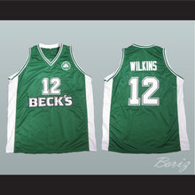 Load image into Gallery viewer, Dominique Wilkins 12 Panathinaikos B.C. Green Basketball Jersey