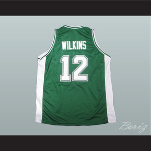 Dominique Wilkins 12 Panathinaikos B.C. Green Basketball Jersey