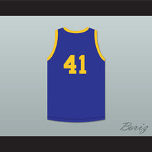 Load image into Gallery viewer, Hoffman 41 Cadwallader University Blue Basketball Jersey Fast Break