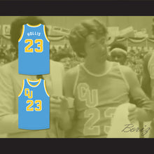 Load image into Gallery viewer, Hollis 23 Cadwallader University Light Blue Basketball Jersey Fast Break