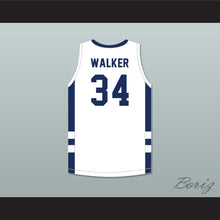 Load image into Gallery viewer, Jabari Walker 34 Campbell Hall School Vikings White Basketball Jersey 2