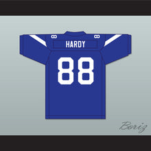 Load image into Gallery viewer, Jason Hardy 88 Liberty Christian School Warriors Blue Football Jersey