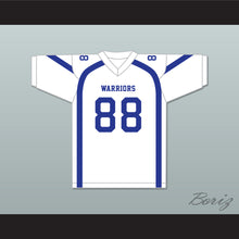 Load image into Gallery viewer, Jason Hardy 88 Liberty Christian School Warriors White Football Jersey