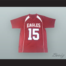 Load image into Gallery viewer, Josh Allen 15 Firebaugh High School Eagles Red Football Jersey