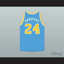 Load image into Gallery viewer, Karavas 24 Cadwallader University Light Blue Basketball Jersey Fast Break