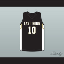 Load image into Gallery viewer, Kendall Brown 10 East Ridge High School Raptors Black Basketball Jersey 2