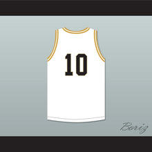 Load image into Gallery viewer, Kendall Brown 10 East Ridge High School Raptors White Basketball Jersey 1