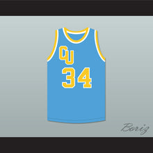 Load image into Gallery viewer, Krebs 34 Cadwallader University Light Blue Basketball Jersey Fast Break