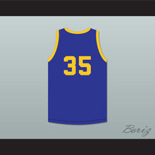 Load image into Gallery viewer, Leroy "Hustler" Monroe 35 Cadwallader University Blue Basketball Jersey Fast Break