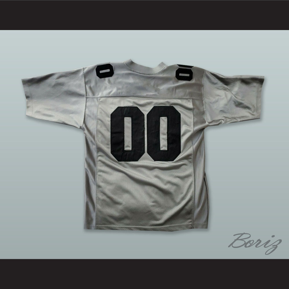 Metallica 00 Silver Gray Football Jersey – 1life2live Store