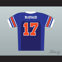 Load image into Gallery viewer, Brad McQuaid 17 Metro City State Statesmen Football Jersey