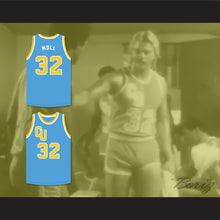 Load image into Gallery viewer, Moll 32 Cadwallader University Light Blue Basketball Jersey Fast Break
