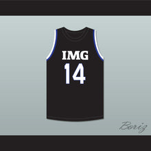 Load image into Gallery viewer, Moussa Diabate 14 IMG Academy Black Basketball Jersey 2