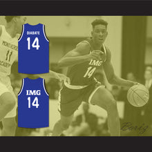 Load image into Gallery viewer, Moussa Diabate 14 IMG Academy Blue Basketball Jersey 2