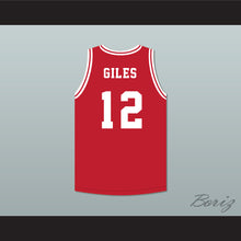 Load image into Gallery viewer, Cameron Giles 12 Navarro College Red Basketball Jersey