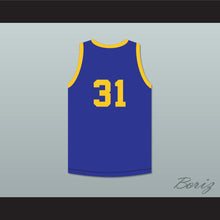 Load image into Gallery viewer, Sam "Bull" Newton 31 Cadwallader University Blue Basketball Jersey Fast Break