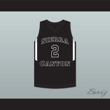 Load image into Gallery viewer, Scotty Pippen Jr 2 Sierra Canyon School Trailblazers Black Basketball Jersey 2