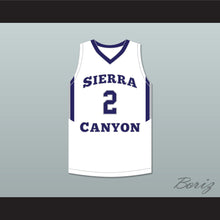 Load image into Gallery viewer, Scotty Pippen Jr 2 Sierra Canyon School Trailblazers White Basketball Jersey 1