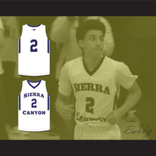 Load image into Gallery viewer, Scotty Pippen Jr 2 Sierra Canyon School Trailblazers White Basketball Jersey 1