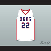 Load image into Gallery viewer, Shaqir O'Neal 22 Crossroads School Roadrunners White Basketball Jersey 1