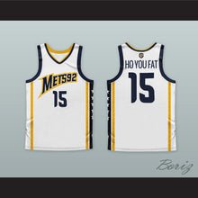 Load image into Gallery viewer, Steeve Ho You Fat 15 Metropolitans 92 White Basketball Jersey 1