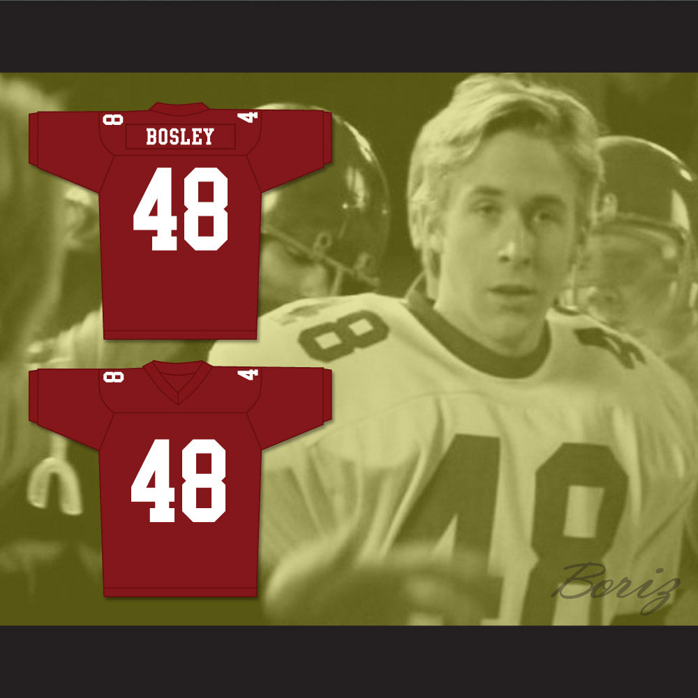 Alan Bosley 48 Titans Maroon Football Jersey – 1life2live Store