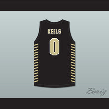 Load image into Gallery viewer, Trevor Keels 0 Paul VI Catholic High School Panthers Black Basketball Jersey 2