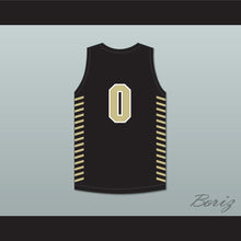 Load image into Gallery viewer, Trevor Keels 0 Paul VI Catholic High School Panthers Black Basketball Jersey 1