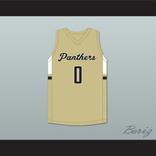 Load image into Gallery viewer, Trevor Keels 0 Paul VI Catholic High School Panthers Old Gold Basketball Jersey 1
