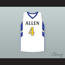 Load image into Gallery viewer, Tyrese Martin 4 William Allen High School Canaries White Basketball Jersey 1