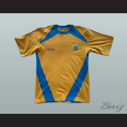Ukraine National Team Home Yellow Soccer Jersey