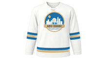 Load image into Gallery viewer, Abu Dhabi Original Hockey Jersey in White, front view – custom name and number