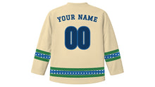 Load image into Gallery viewer, Accra Original Hockey Jersey in Beach Sand, back view with your name and number