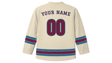 Load image into Gallery viewer, Adelaide Original Hockey Jersey in Limestone, back view with your name and number