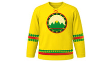 Load image into Gallery viewer, Adwa Victory Day Original Hockey Jersey in Gold, front view – custom name and number