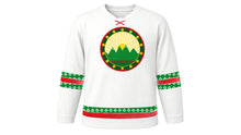 Load image into Gallery viewer, Adwa Victory Day Original Hockey Jersey in White, front view – custom name and number
