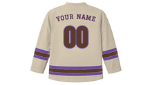 Load image into Gallery viewer, Antananarivo Original Hockey Jersey in Palace Stone, back view with your name and number