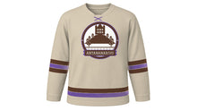 Load image into Gallery viewer, Antananarivo Original Hockey Jersey in Palace Stone, front view – custom name and number
