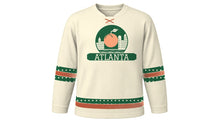 Load image into Gallery viewer, Atlanta Original Hockey Jersey in Magnolia Cream, front view – custom name and number