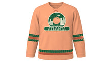 Load image into Gallery viewer, Atlanta Original Hockey Jersey in Peach, front view – custom name and number