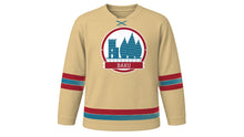 Load image into Gallery viewer, Baku Original Hockey Jersey in Old City Sand, front view – custom name and number