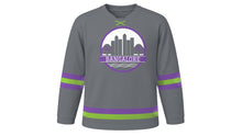 Load image into Gallery viewer, Bangalore Original Hockey Jersey in Silver Grey, front view – custom name and number