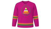 Load image into Gallery viewer, Bathukamma Original Hockey Jersey in Magenta, front view – custom name and number