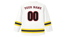 Load image into Gallery viewer, Belgian National Day Original Hockey Jersey in White, back view with your name and number