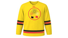 Load image into Gallery viewer, Belgian National Day Original Hockey Jersey in Yellow, front view – custom name and number